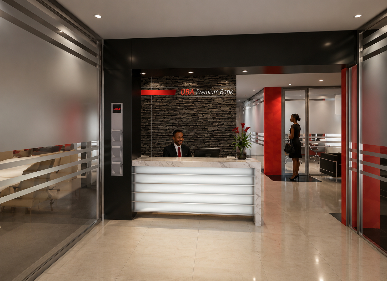 UBA branch interior